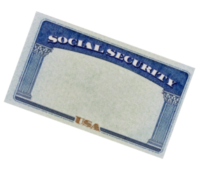 Blank Social Security Card