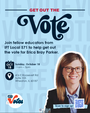 Get out the Vote for Erika Bray Parker 